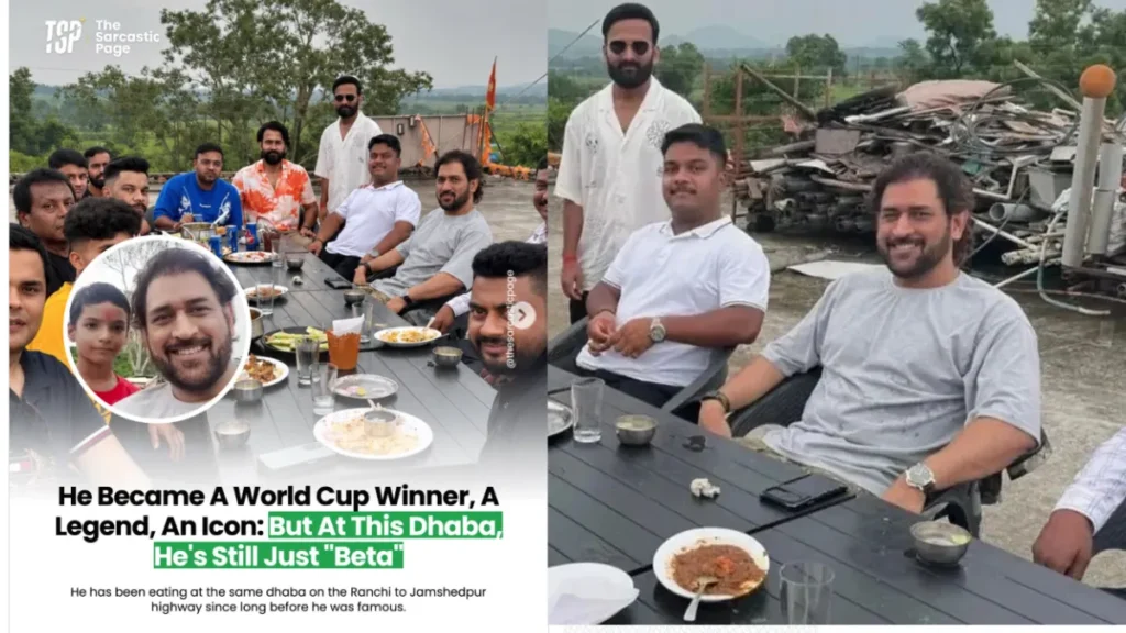 MS Dhoni Ranchi Dhaba Visit