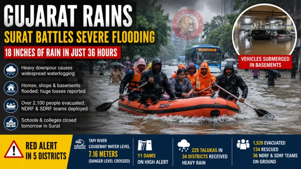 Gujarat Rains Update