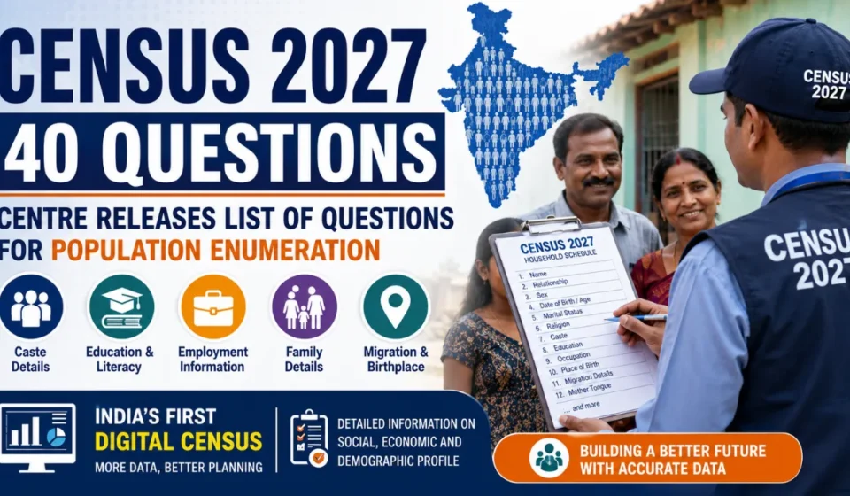 Census 2027 40 Questions