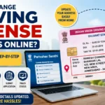 Driving License Address Change