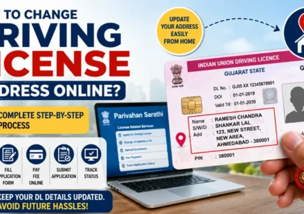 Driving License Address Change