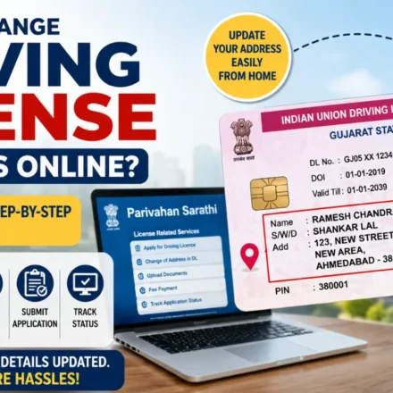 Driving License Address Change