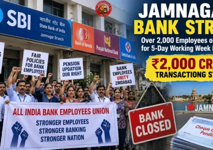 Jamnagar Bank Strike